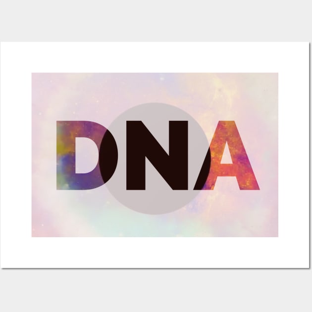 BTS DNA space Wall Art by BTSKingdom